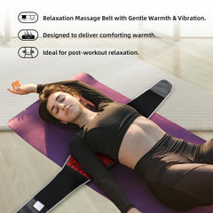 SHINE WELL back massager belt with 3 vibration modes for relaxation