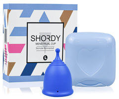 SHORDY large blue box shows eco-friendly packaging and practical kit.