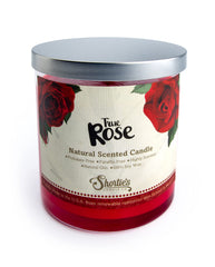 Shortie's True Rose rose oil blend fills room with calming, uplifting ambiance.