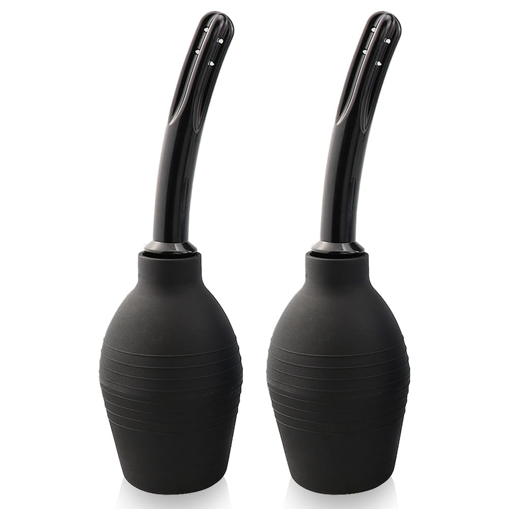 Showvigor anal douche bulb 10oz with ergonomic grip for comfortable cleansing sessions.