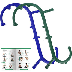 Shrdaepe trigger point cane assembled for full-body self-massage and knot relief.