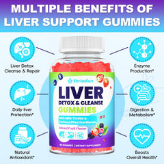 Shriadian Liver Detox Gummies pack shot for convenient daily use
