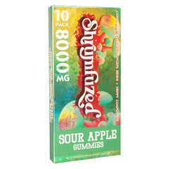 Shrumfuzed gummy close-up highlights Lion's Mane and Reishi for sustained energy.