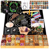 SHYSHINY Witchcraft Kit 150Pack for beginners, a comprehensive starter for rituals and creativity