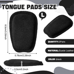Shyyween self-adhesive tongue pad application shows easy stick-on use