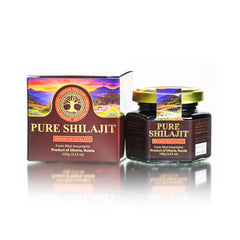 Siberian Treasure Pure Shilajit Resin jar, premium quality for daily rituals.
