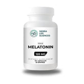 SIERRA LIFE SCIENCES melatonin capsules front view for easy bedtime routine