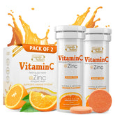 SIGNIFY NATURE Vitamin C 1000mg effervescent tablets in a bottle delivering daily immune support.