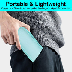 Sijidou estuche frío para insulina verde, cierre ergonómico para facilitar el uso diario.
