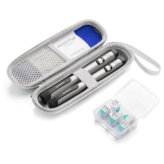 sijidou funda insulina viaje gris: almacenamiento seguro para insulina durante viajes