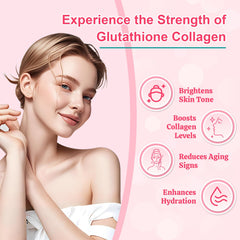 Sijigood Glutathione Collagen Gummies close-up shows chewy texture and strawberry flavor.