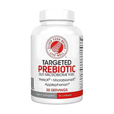 Silver Fern Brand prebiotic bottle on shelf, supports daily gut wellness.