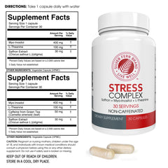 Closeup of Silver Fern Stress Complex capsules indicating mood and focus support