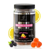 SilverCeuticals Immune Gummies berry lemonade bottle for family immunity support