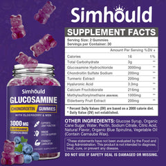 Simhould gummies close-up texture with vibrant color appeal.