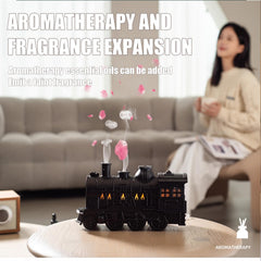 SIMOHOT Train Diffuser night light in blue and warm colors for ambiance