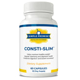 Simple Promise Consti-Slim bottle front for natural digestive support