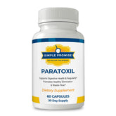 Simple Promise Paratoxil bottle front for daily gut wellness support