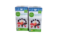 Simple Truth Organic Elderberry Herbal Tea 20-count packs offer a caffeine-free, soothing ritual.