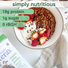 Simply Tera's front label shows a clean four-ingredient formula