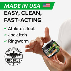 SimplyVital athletes foot cream 1 percent targets foot fungus and cools irritation