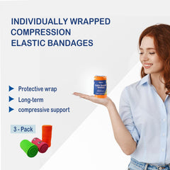 SION BIOTEXT wrap on the arm with adjustable closure clips for secure wear.