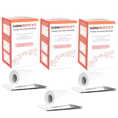 Sion Biotext Unna Boot Roll 4in-30ft with zinc oxide for consistent coverage