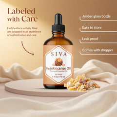 SIVA Frankincense oil used in relaxing body massage blends.