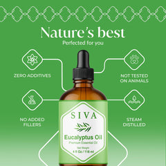 SIVA ORGANICS diffuser aroma blend enhances room fragrance