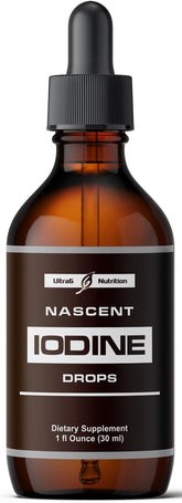 Brand Six Nascent Iodine bottle shows premium liquid drops for daily wellness.