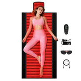 Siyiteng full-body red light mat layout for convenient home wellness sessions.