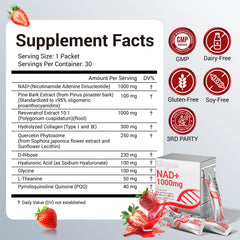 Sizyok NAD+ Liquid bottle close-up highlighting precise daily dosage.