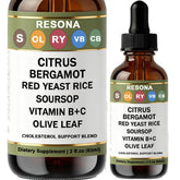 Skaal RESONA red yeast rice drops bottle; supports a heart-healthy routine.