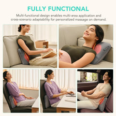 SKG massager 3-speed control enables customized comfort during home or office sessions