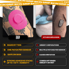 Skin Grip 4-way stretch patch offers flexible comfort for active days