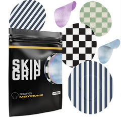 Skin Grip CGM patch for Medtronic Guardian stays waterproof for active days.