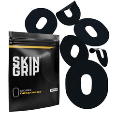 Skin Grip Dexcom G6 patch adhesive keeps CGM secure during daily activities.