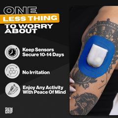 Skin Grip Omnipod patch 4-way stretch makes application easier