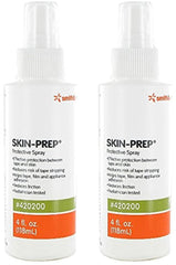 Skin-Prep Protective Spray 4oz bottle forms a quick-drying barrier for adhesive prep