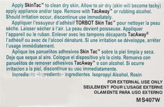 Travel-ready Skin-Tac wipes in compact case for on-the-go use