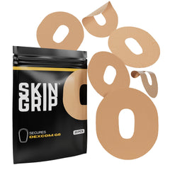 Skin Grip Dexcom G6 patch waterproof and sweatproof for secure wear during showers and workouts.