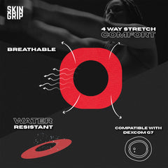 Skin Grip patch compatible with Stelo CGM provides stable sensor wear throughout daily activities.