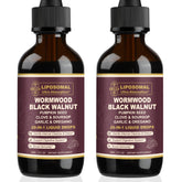 SKLIA 20-in-1 Wormwood Cleanse bottle with high absorption benefits for gut support
