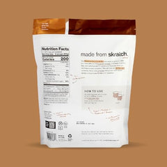 Skratch Labs recovery drink chocolate bag-front highlights packaging and value