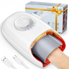 SKRFORM Hand Massager front view with ergonomic grip for comfortable home use