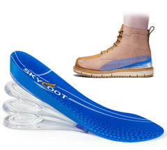 Skyfoot 4-layers adjustable height insole, top view, adds lift for daily footwear.
