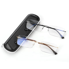 SKYOAK 2-pack executive frameless glasses for crisp desk work