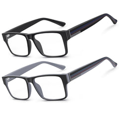 SKYOAK excellent blue-light reading glasses with bold frame for clearer screen viewing