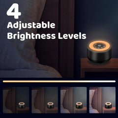 Sleepbox night light in 10 colors for soft evening illumination