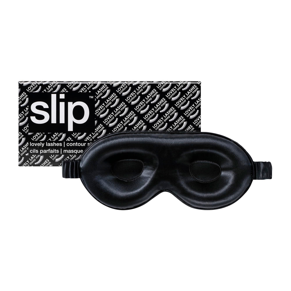 Slip Contour Sleep Mask with contoured design for comfortable eye fit and undisturbed rest.